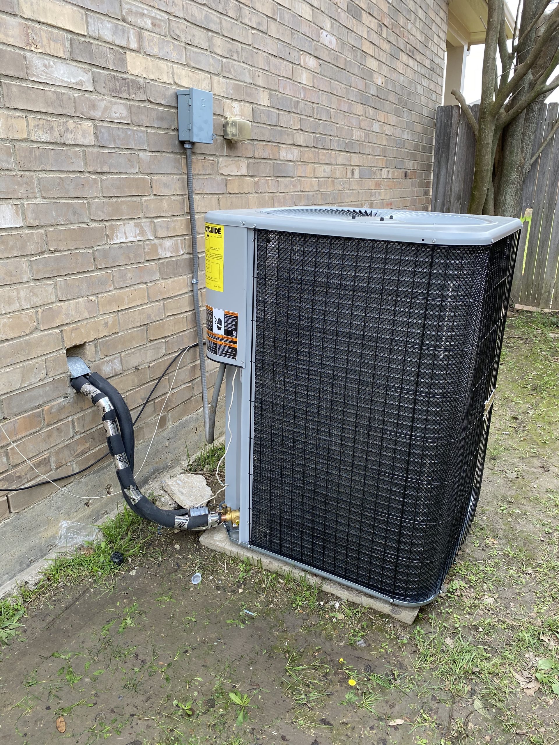 AC Condenser Installation