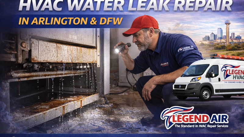 HVAC Water Leak Repair