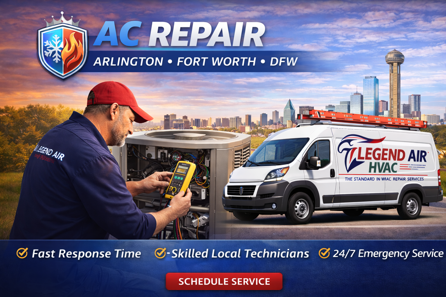 Emergency HVAC Repair Arlington TX